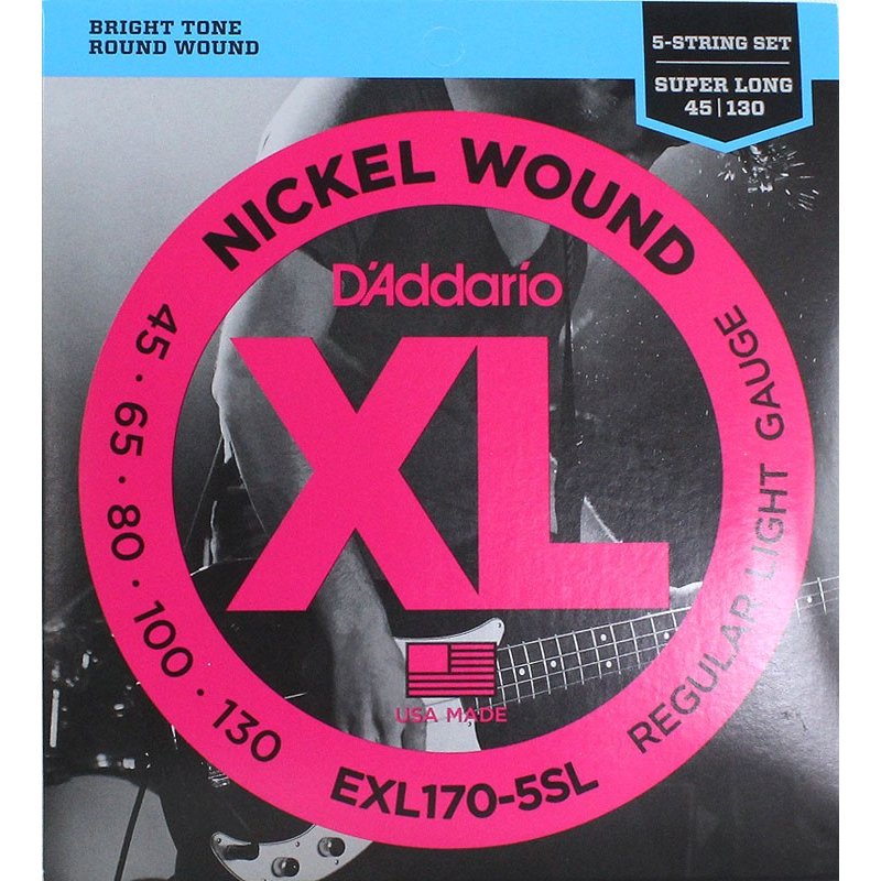 ダダリオ D'Addario EXL170-5SL×5SET 5弦ベース弦