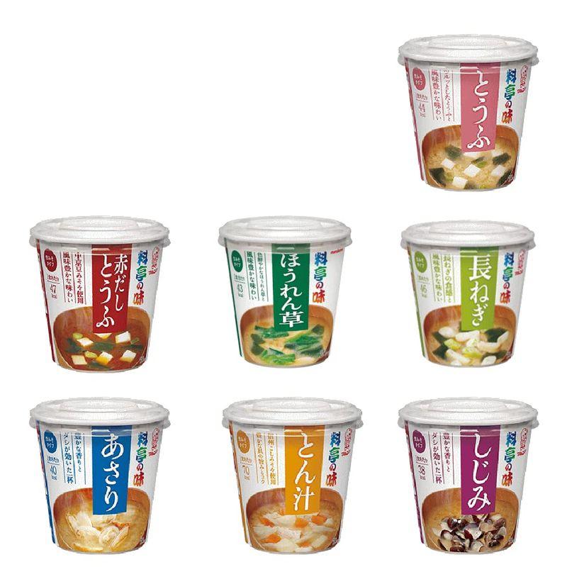 新 マルコメ カップ味噌汁 料亭の味 みそ汁 6種味×4個 (24個) セット