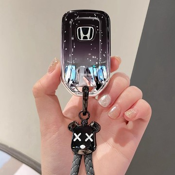 ✨本田 HONDA CRV CRV5 HRV Odyssey Fit CRV5.5 漸變鑰匙套 鑰匙包 鑰匙圈 生日禮物