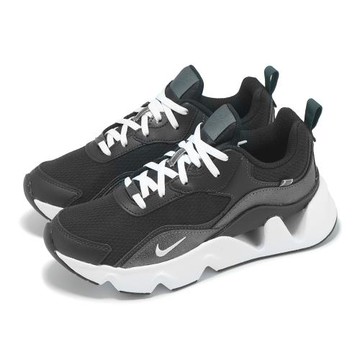 Nike 休閒鞋 Wmns RYZ 365 II 女鞋 黑 白 厚底 簍空 拼接 百搭 CU4874-005