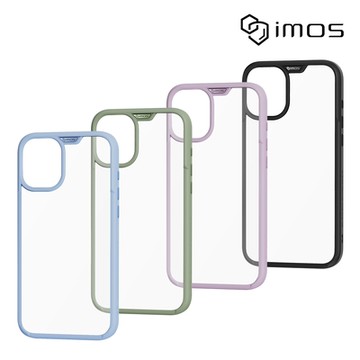imos iPhone 16 6.1吋 軍規認證雙料防震保護殼(4色)