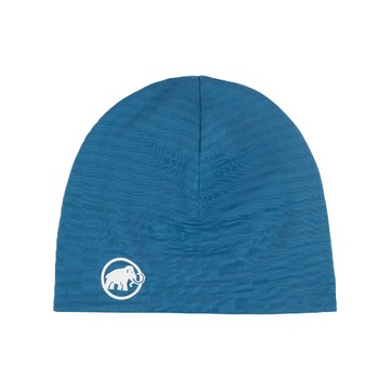mammut 長毛象 taiss light beanie 保暖輕量機能毛帽深冰藍1191-01