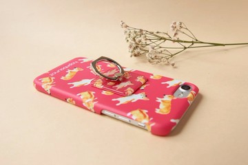 柯基犬 哥基 小狗 指環扣 手機支架