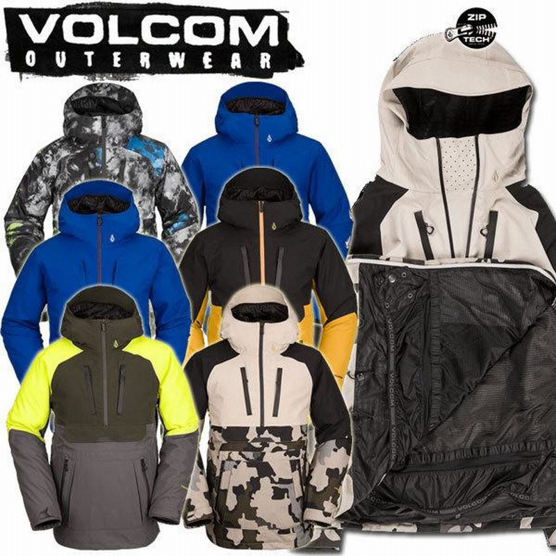 21-22 VOLCOM/ボルコム BRIGHTON pullover メンズ レディース 防水プル