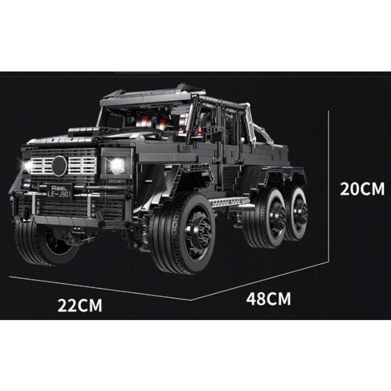 レゴ テクニック 互換品 ランドクルーザー G63 AMG 6X6 デザイン