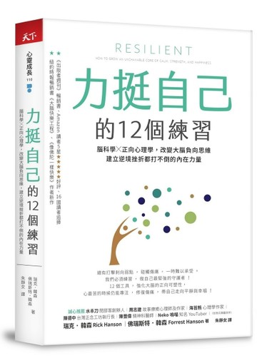 力挺自己的12個練習︰腦科學X正向心理學，改變大腦負向思維，建立逆境挫折都打不[二手書_良好]