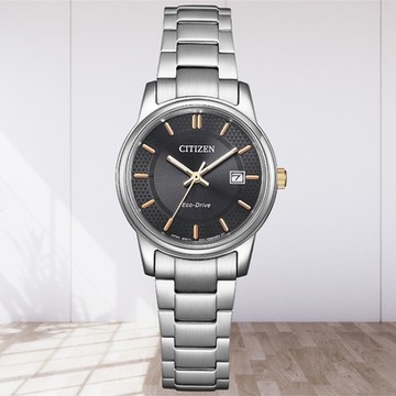 CITIZEN星辰 PAIR系列 光動能時尚腕錶 新年禮物 推薦 送禮 27.5mm / EW2317-76E