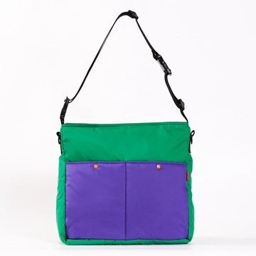 Japfac lively Tote 綠色與紫色