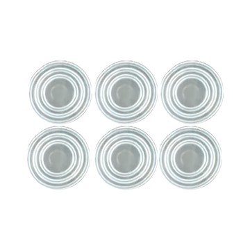 minono 米諾諾 無膠透明玻璃止滑墊片 130394 6個  透明  12包