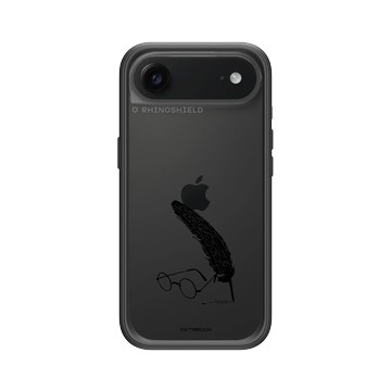 iPhone Air Mod NX -邊框背蓋組合 (相機按鈕) 黑 - 哈利波特 Harry Potter - 羽毛筆和眼鏡