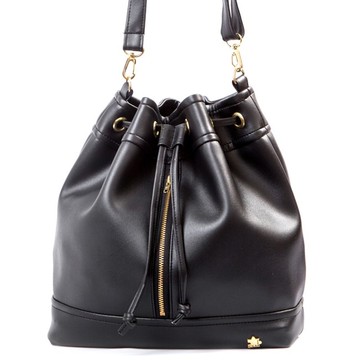 製作天60天-保證不脫皮-一年保固-台灣製作-純素皮革－經典桶包-