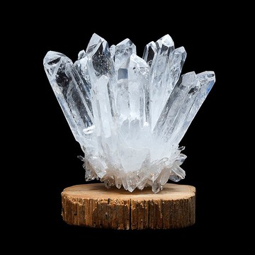 【正佳珠寶】白水晶 純淨能量水晶簇 消磁淨化白水晶