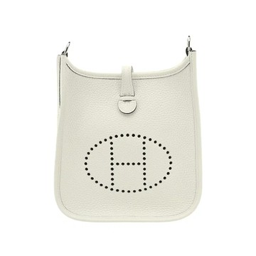 HERMÈS EVELYNE 16 斜背包 (2025) /  0U 新白色 / K刻 / H069426CK