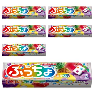 UHA 味覺糖 普超條糖 綜合水果味  50g  6條
