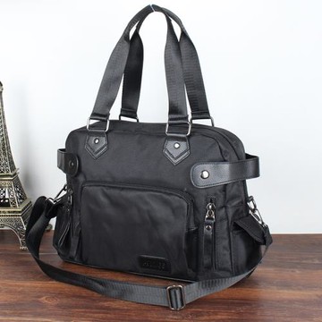 男單肩包 牛津布休閑手提斜挎包大容量書包旅行包韓版潮男包包