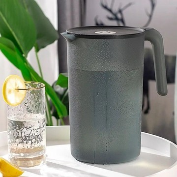 家用冷水壺 塑膠耐高溫食品級大容量紮壺宿捨客廳夏季泡茶涼水杯涼水壺