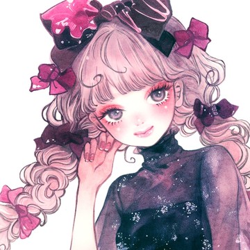 原創貼紙【Glitter Ribbon】