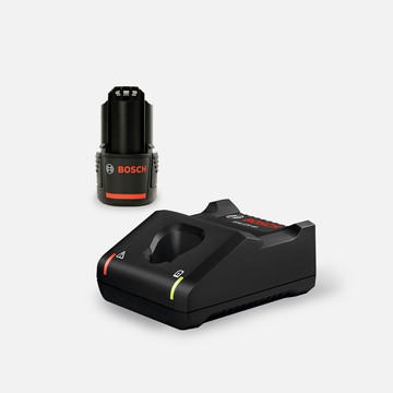 BOSCH 12V/2.0Ah 鋰電池+鋰電快速充電器組