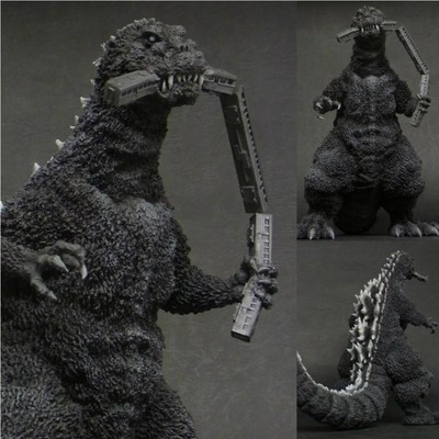 新品即納』{FIG}東宝30cmシリーズ ゴジラ(1954) 初代ゴジラ 電車咥え 