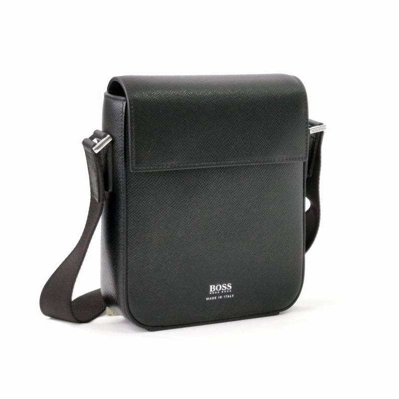 国内初の直営店国内初の直営店HUGO BOSS レザーショルダーバッグ