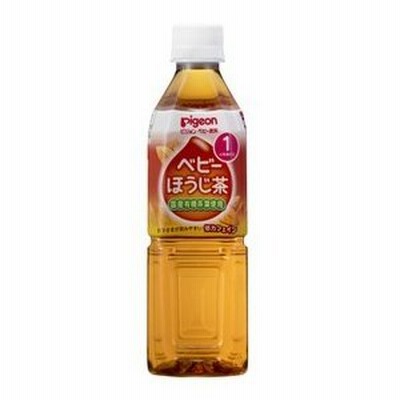 ピジョン ベビーほうじ茶 500ml (24本セット 1ケース)/ ピジョン ベビーフード 飲料