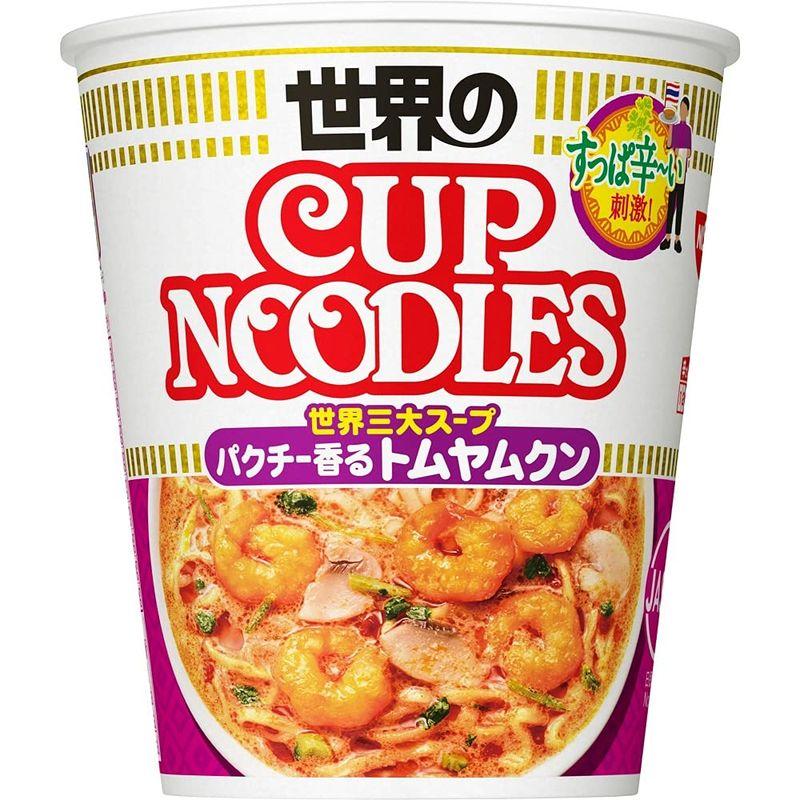 日清食品 カップヌードル パクチー香るトムヤムクン 75g x12個