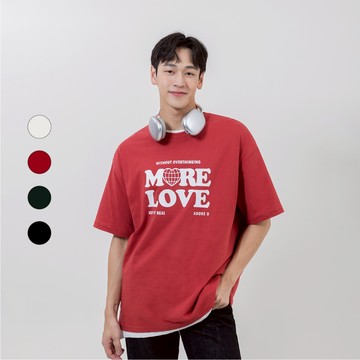 50% Fifty Percent｜MORE正向印花TEE【期間限定】｜02552710024