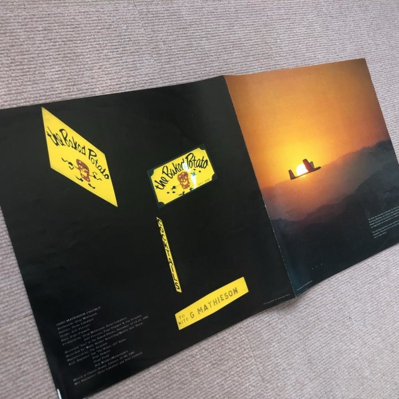 美盤 1982年 国内盤 Greg Mathieson Project LPレコード Baked