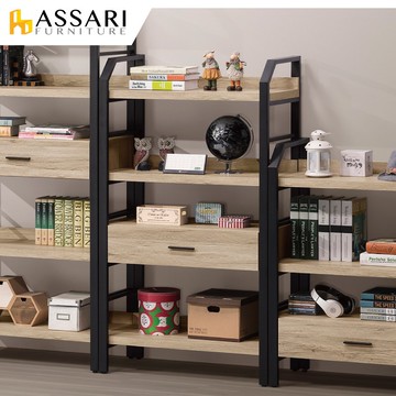 ASSARI-佐久間日式2.7尺中抽層架