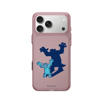 iPhone 17 Pro Max Clear (相機按鈕) 晶醺玫 - 迪士尼-皮克斯 PIXAR - Ahhhh! 毛怪