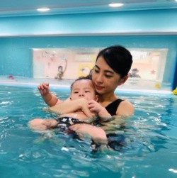 【水貝比親子坊】私人一對一游泳教學｜0-6歲