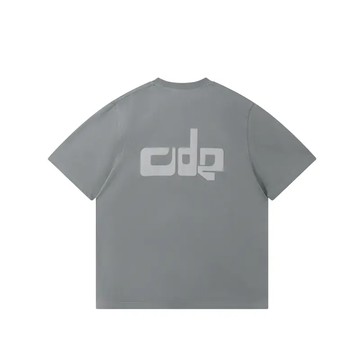 ODE TEXTURE EMBROIDERY TEE - G