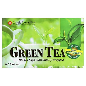 Uncle Lee's Tea, Legends of China，綠茶，100 茶包，5.64 盎司