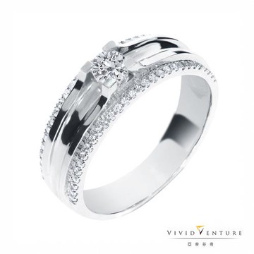 亞帝芬奇 GIA 30分 DSI2 3VG 八心八箭 鑽石 男戒 品貌非凡 14K金台