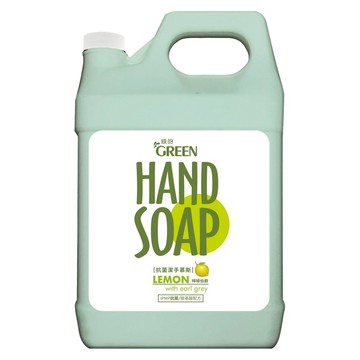 GREEN 綠的 植物系潔手慕斯加侖桶 檸檬伯爵 胺基酸潔淨配方 IPMP抗菌成分  3.8L  1桶
