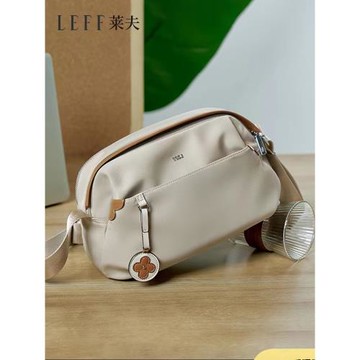 leff萊夫帆布包女休閑包通勤包中年尼龍斜挎包萊芙媽媽牛津布女包