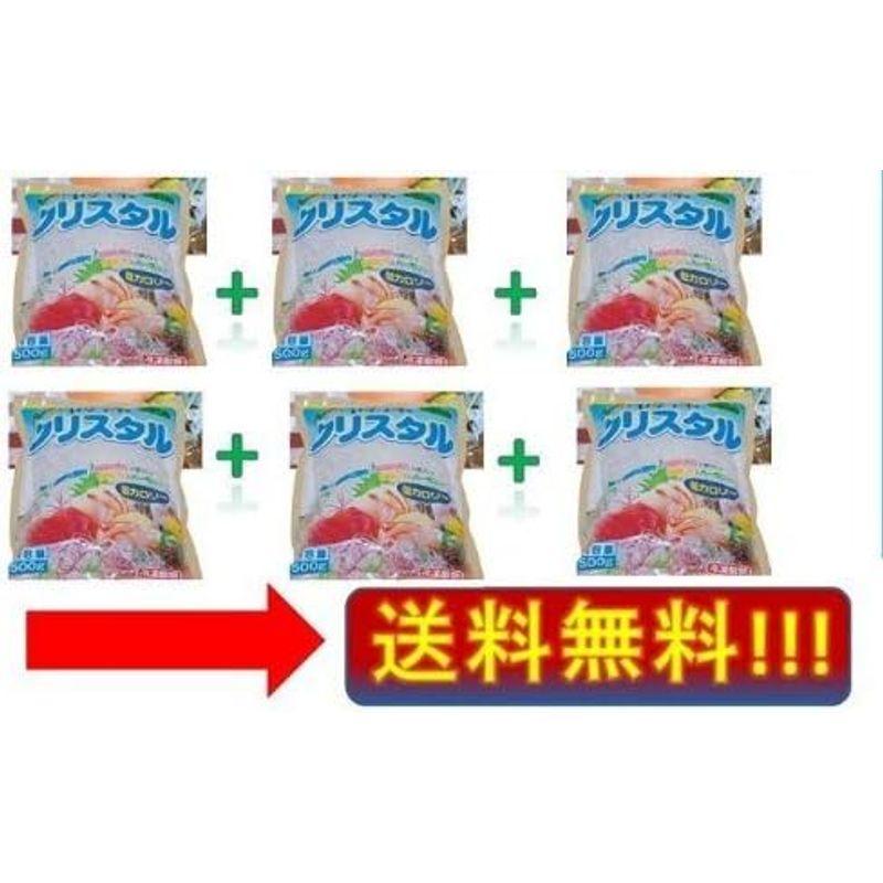 国産 海藻クリスタル (海藻麺) 500g×6袋入り セット商品 安心安全なショップより購入してください。