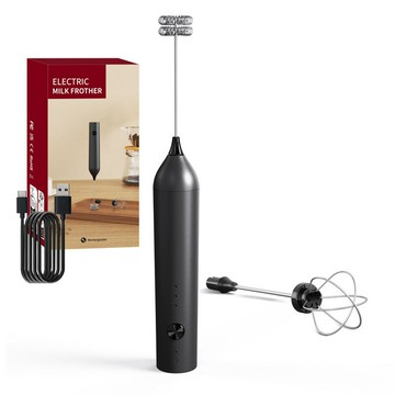 KJBQ-13打奶泡器咖啡打泡器 兩用電動牛奶攪拌器手持無線打蛋器【宜家良品百貨】