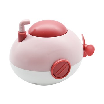 PUKU 藍色企鵝 樂游潛水艇發條玩具 - 游泳洗澡玩具 ABS材質 適用於3歲以上  粉色  1個