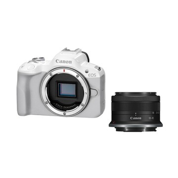 Canon EOS R50 + RF-S18-45mm F4.5-6.3 IS STM 單鏡組 公司貨