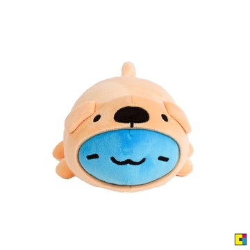 [貓貓蟲-咖波] 迷你狗狗裝咖波懶洋洋 絨毛娃娃