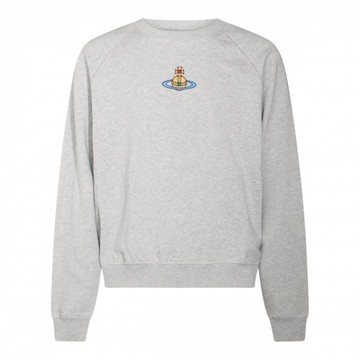 Vivienne Westwood - Grey Cotton Sweatshirt M