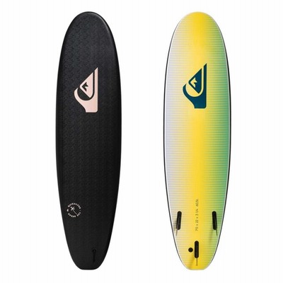 【沖縄・離島不可】7'0" ブラック (QUIKSILVER)クイックシルバー ソフトボード QS DISCUS BLACK サーフィン