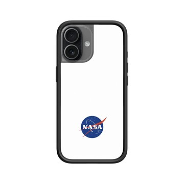 iPhone 17 Mod NX -邊框背蓋組合 (相機按鈕) 黑 - NASA - Meatball (White)