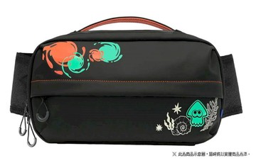 NS2｜NS 周邊 HORI NS2 Switch2 斯普拉遁 塗擊隊 特仕 主機收納包 斜挎手拎兩用包 NS2 單肩包 NSX-244 漆彈