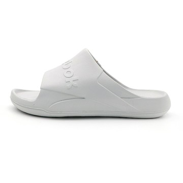 【全館滿額折】 Reebok Clean Slide 灰色 軟底 休閒 防水 拖鞋 男女款 H6652【新竹皇家100200313】