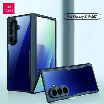 XUNDD 甲蟲系列 SAMSUNG Galaxy Z Fold7 防摔保護軟殼 炫酷黑