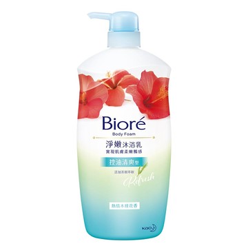 Biore淨嫩沐浴乳-熱情木槿花香-1000g