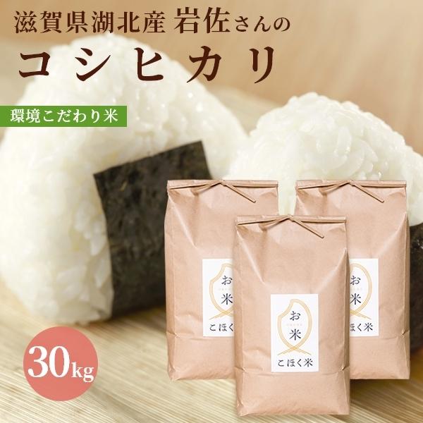 令和５年 滋賀県湖北産 岩佐さんのコシヒカリ 30kg 