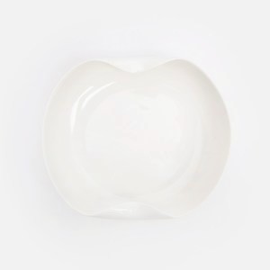 伊登強化瓷深盤15.8cm 折邊白